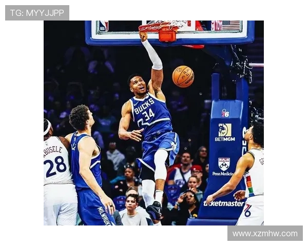 [NBA]字母哥传球被断 希尔德追身三分轰进.